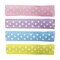 Wrapables Girls Ribbon Lined Alligator Clips (Set of 8), Polka Dots